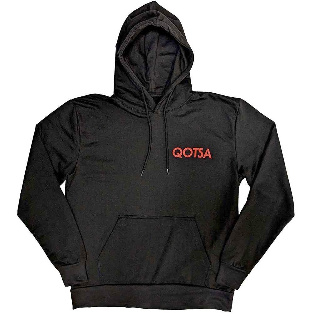 Queens Of The Stone Age - Snake Logo Hoodie/trui - Zwart